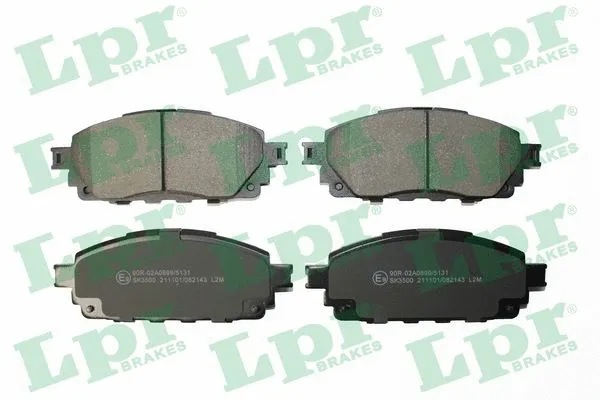 Brake Pad Set, disc brake (05P2143)