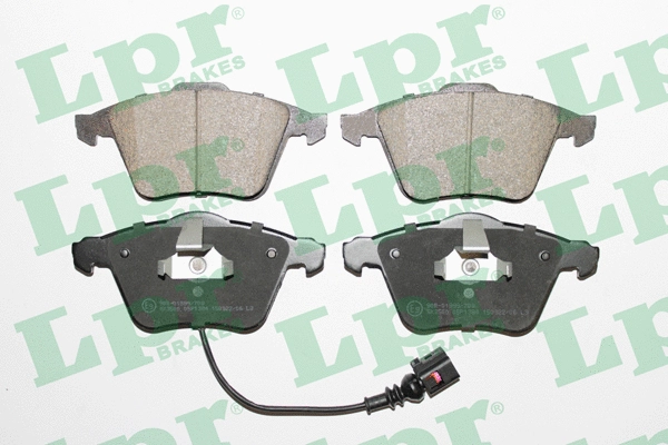 Brake Pad Set, disc brake (05P1384)