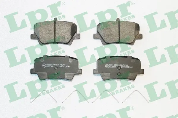 Brake Pad Set, disc brake (05P2061)
