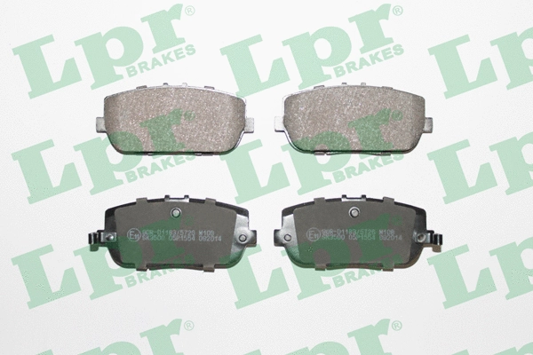 Brake Pad Set, disc brake (05P1554)