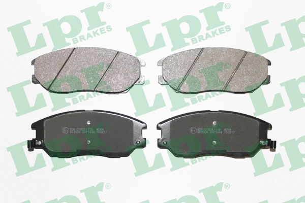 Brake Pad Set, disc brake (05P1448)