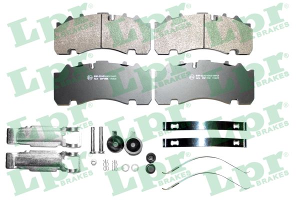 Brake Pad Set, disc brake (05P1898K)