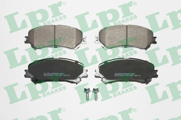 Brake Pad Set, disc brake (05P1996)