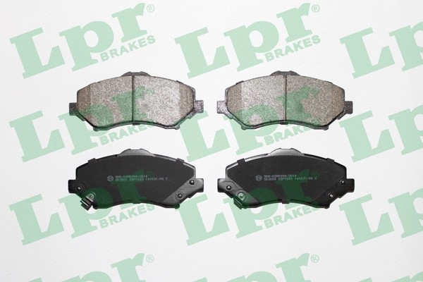 Brake Pad Set, disc brake (05P1549)