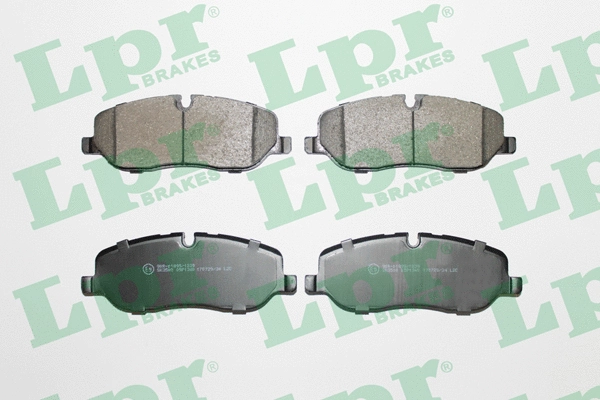 Brake Pad Set, disc brake (05P1360)