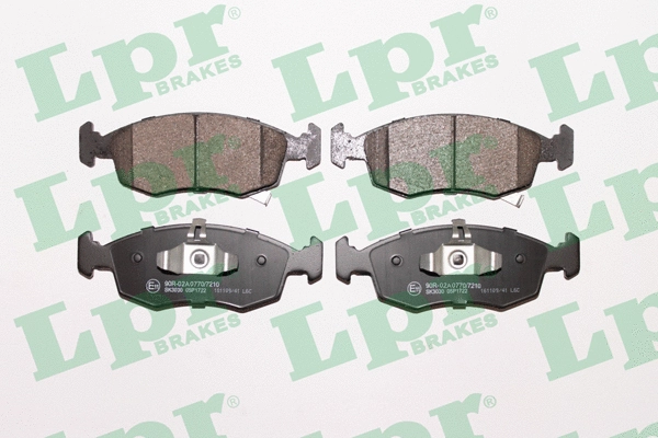 Brake Pad Set, disc brake (05P1722)