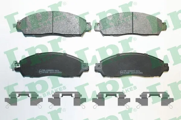 Brake Pad Set, disc brake (05P2056K)