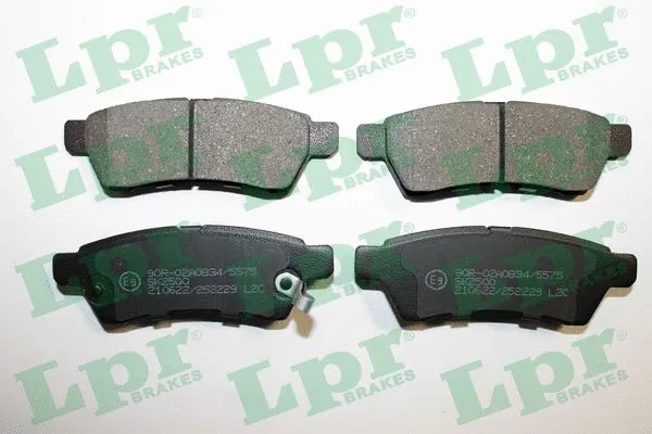 Brake Pad Set, disc brake (05P2229)