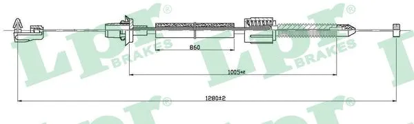 Accelerator Cable (C0093A)