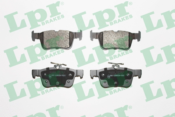 Brake Pad Set, disc brake (05P1915)