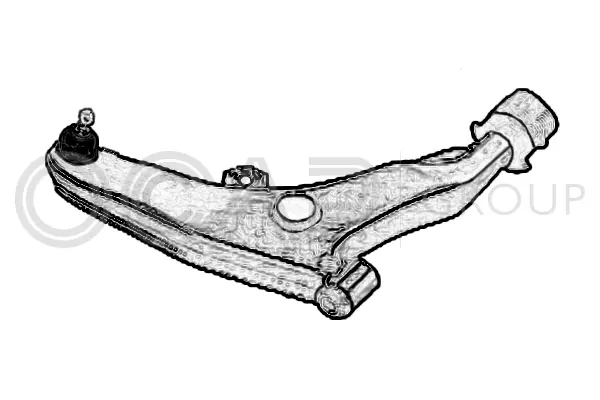 Control/Trailing Arm, wheel suspension (0793504)