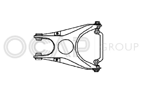 Control/Trailing Arm, wheel suspension (0700006)