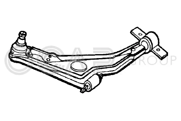 Control/Trailing Arm, wheel suspension (0790308)