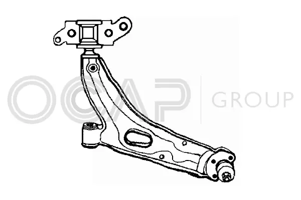 Control/Trailing Arm, wheel suspension (0791449)