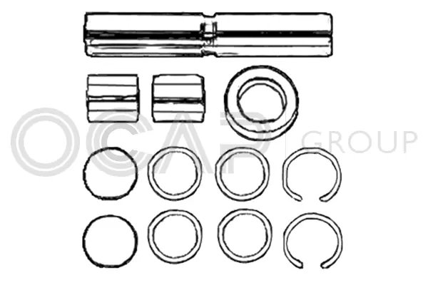 Repair Kit, kingpin (0927436)