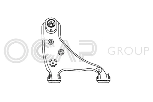 Control/Trailing Arm, wheel suspension (0783405)