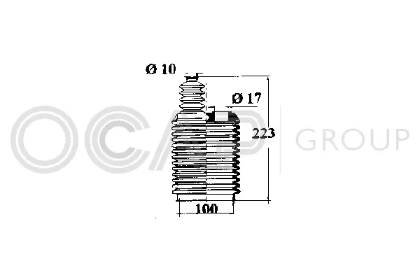 Bellow, steering (1211223)