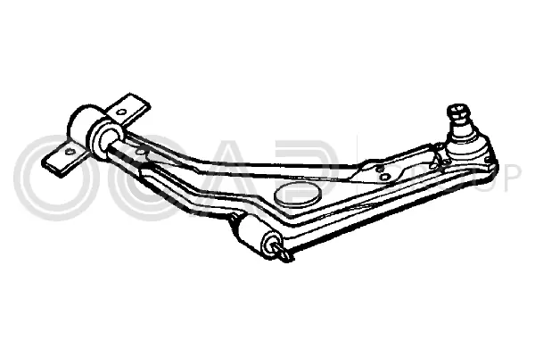 Control/Trailing Arm, wheel suspension (0782546)