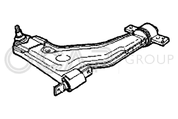 Control/Trailing Arm, wheel suspension (0781349)