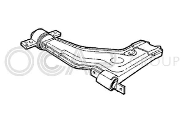 Control/Trailing Arm, wheel suspension (0792035)