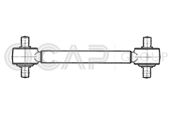 Control/Trailing Arm, wheel suspension (0807554)