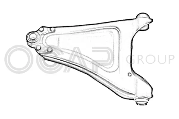 Control/Trailing Arm, wheel suspension (0780731)