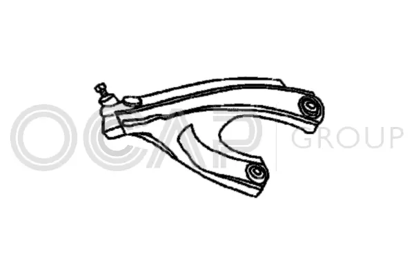 Control/Trailing Arm, wheel suspension (0700695)