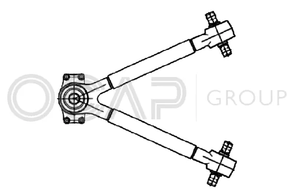 Control/Trailing Arm, wheel suspension (0807211)
