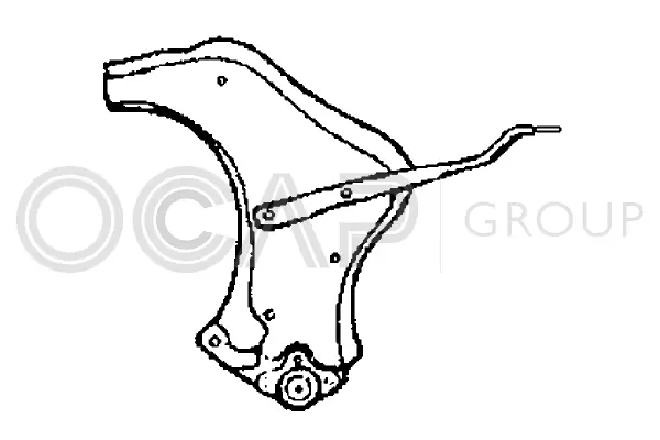 Control/Trailing Arm, wheel suspension (0792201)