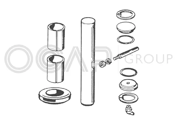 Repair Kit, kingpin (0927443)