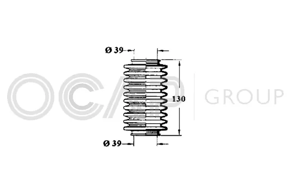 Bellow, steering (1211263)