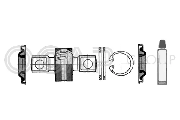 Repair Kit, guide strut (0907578)