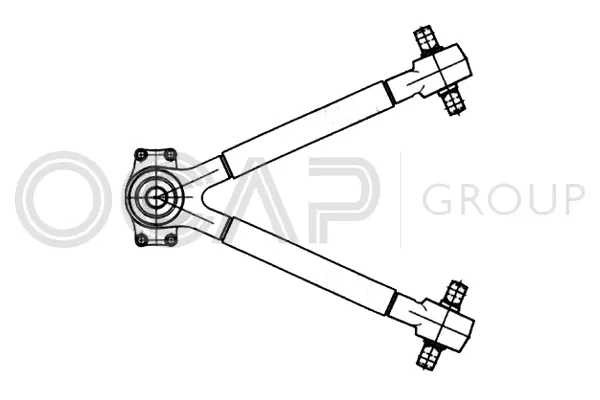 Control/Trailing Arm, wheel suspension (0807296)