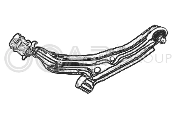 Control/Trailing Arm, wheel suspension (0793585)