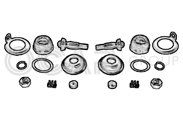 Repair Kit, guide strut (0900702)