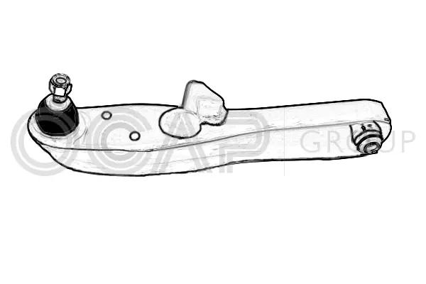 Control/Trailing Arm, wheel suspension (0781766)