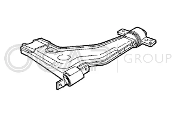 Control/Trailing Arm, wheel suspension (0780556)