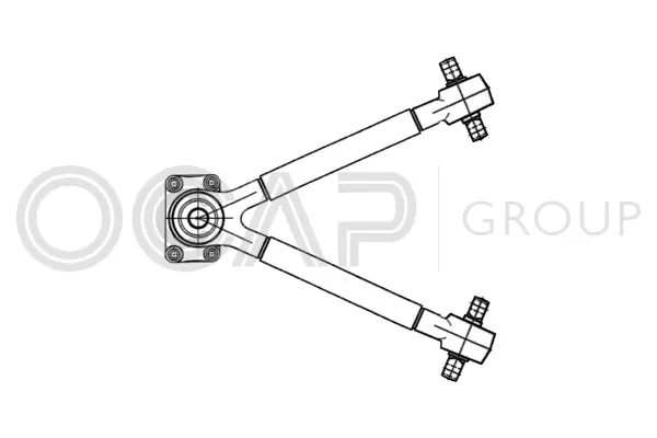 Control/Trailing Arm, wheel suspension (0807221)