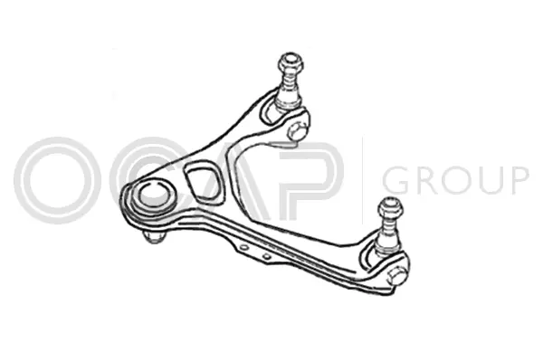 Control/Trailing Arm, wheel suspension (0784542)