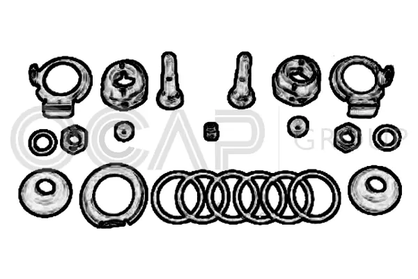 Repair Kit, wheel suspension (0900704)