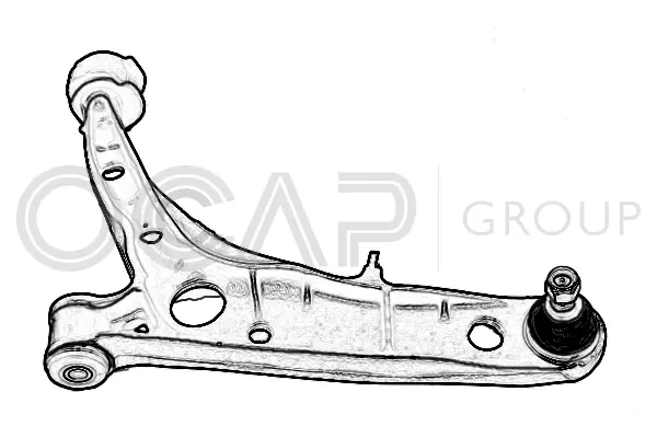 Control/Trailing Arm, wheel suspension (0391753)