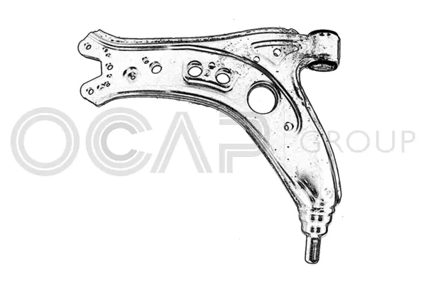 Control/Trailing Arm, wheel suspension (0701851)