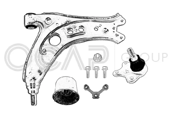 Control/Trailing Arm, wheel suspension (0791851)