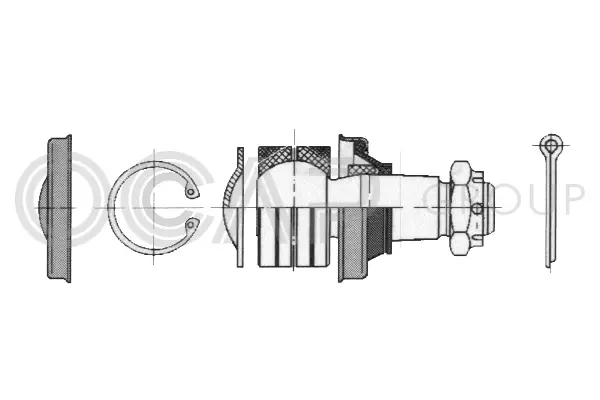 Repair Kit, control/trailing arm (0907601)