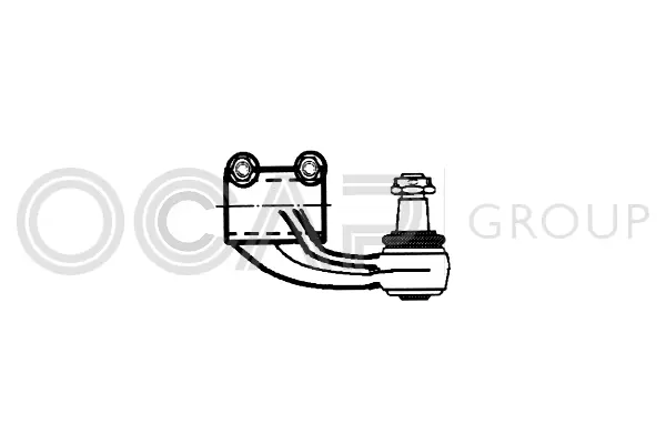 Angled Ball Joint, steering drag link (0297724)