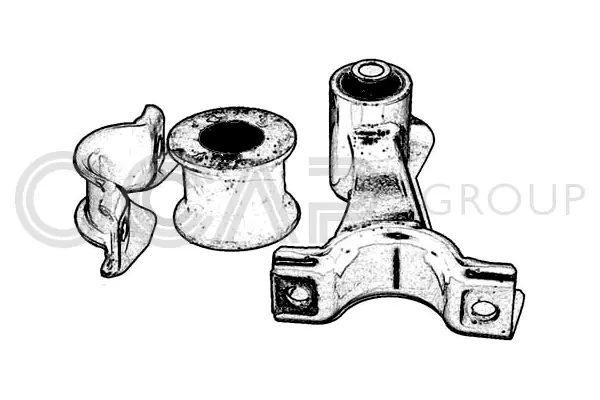 Repair Kit, stabiliser coupling rod (0981966)