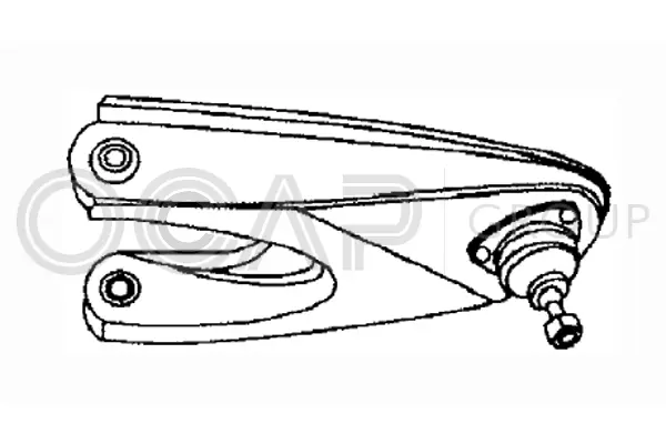 Control/Trailing Arm, wheel suspension (0790684)
