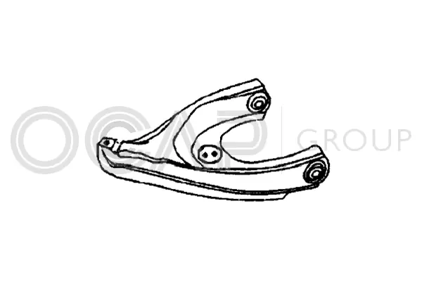Control/Trailing Arm, wheel suspension (0700696)