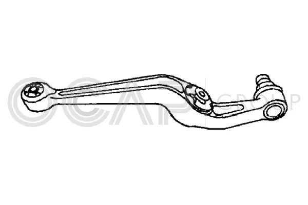 Control/Trailing Arm, wheel suspension (0392850)