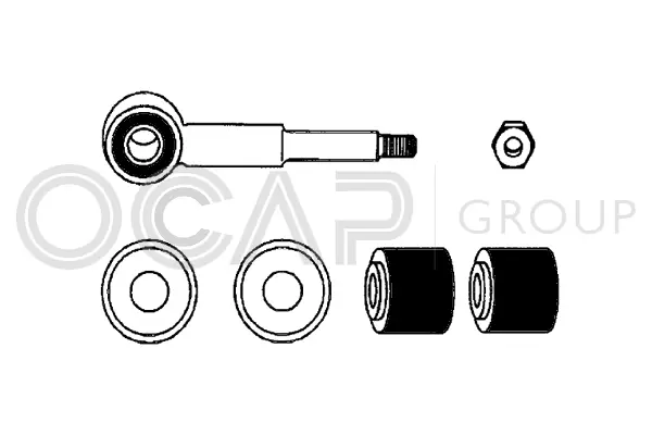 Link/Coupling Rod, stabiliser bar (0181314-K)